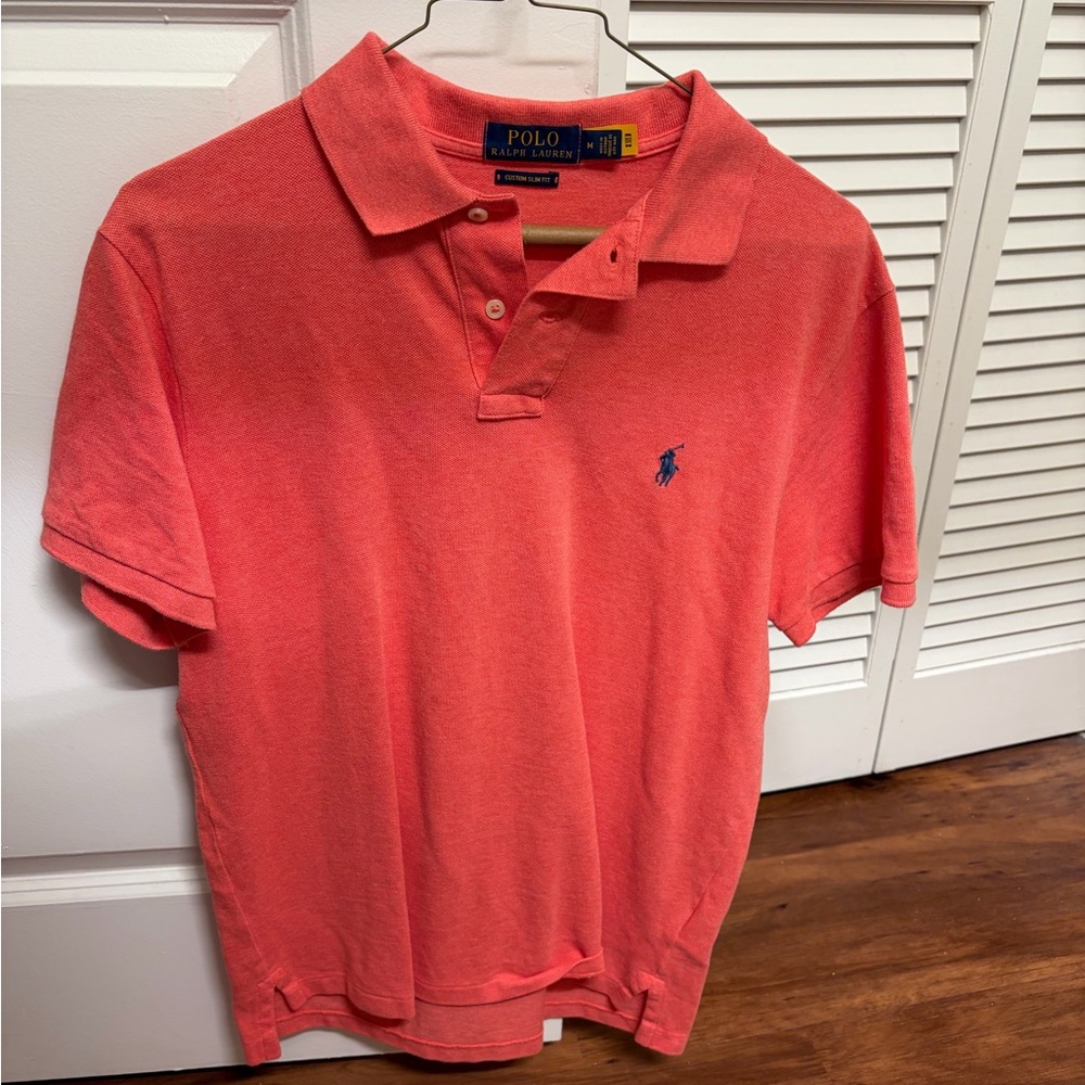 Polo by Ralph Lauren Men's Polo Shirt Size M Custom Slim Fit